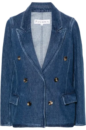 J.W.Anderson Blazer en jean à boutonnière croisée