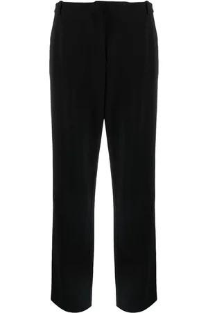 Hermès Pantalon en laine à coupe droite