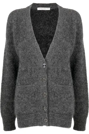 Alessandra Rich Cardigan en maille intarsia