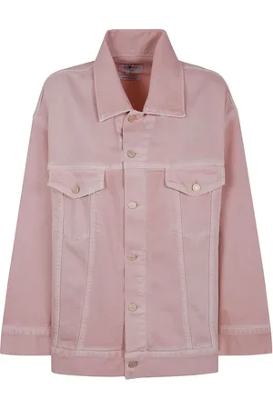 7 for all Mankind Veste en jean à patch logo