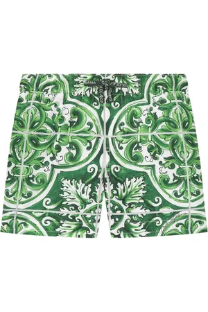 Dolce & Gabbana Short de bain à imprimé Majolica