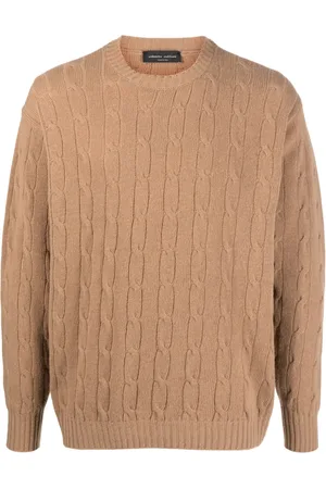 Roberto Collina Pull en maille torsadée