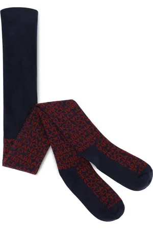 Dolce & Gabbana Collants à logo en jacquard