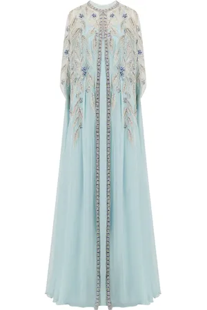 Dina Melwani Robe longue à ornements