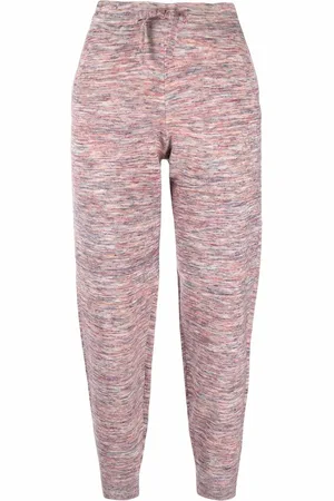 Marant Etoile Pantalon de jogging fuselé à imprimé marbré