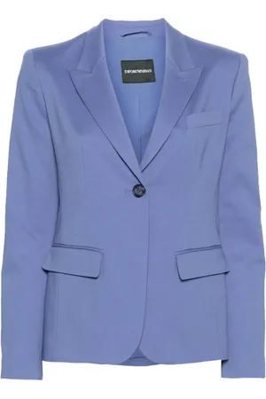 Emporio Armani Blazer à simple boutonnage