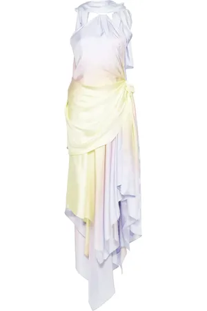 ZIMMERMANN Robe mi-longue Harmony asymétrique