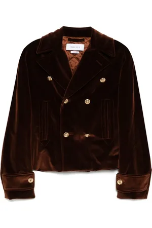Alexander McQueen Veste à boutonnière croisée