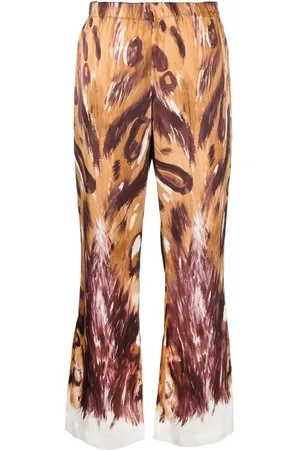 Marni Pantalon évasé à imprimé graphique