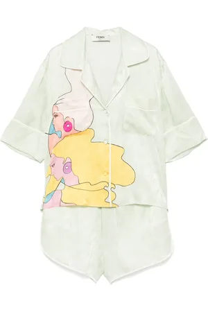 Fendi Pyjama Hairdo Girls