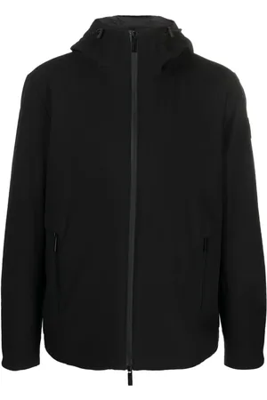 Woolrich Veste zippée à patch logo