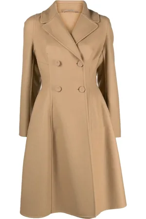 ERMANNO SCERVINO Manteau évasé à boutonnière croisée