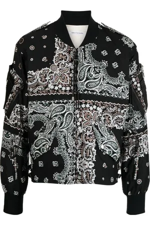 Children Of The Discordance Veste bomber à imprimé bandana