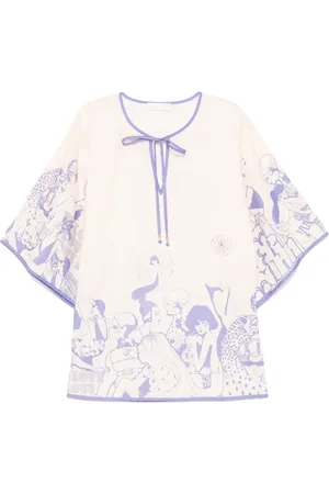 ZIMMERMANN Robe courte Maxine Kaftan