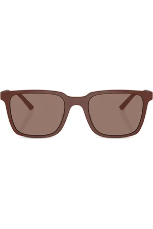 Oliver Peoples Lunettes de soleil Burbank à monture carrée