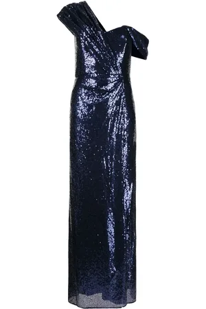 Badgley Mischka Robe mi-longue à épaules dénudées