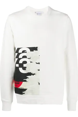 Y-3 T-shirt imprimé à manches longues