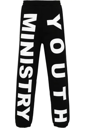 Liberal Youth Ministry Pantalon de jogging à logo imprimé