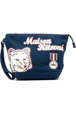 Maison Kitsuné Pochette à logo imprimé