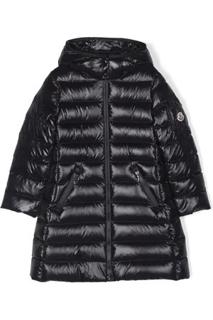 Moncler Doudoune longue à patch logo
