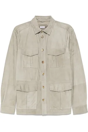 Brunello Cucinelli Veste en daim