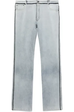 Maison Margiela Pantalon droit à bords contrastants