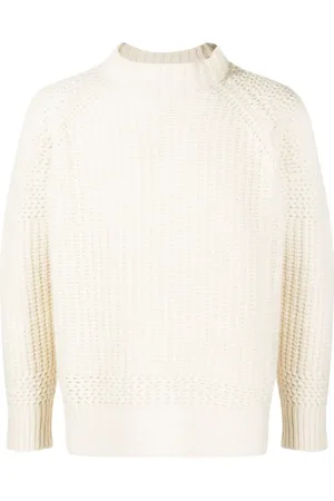 Trussardi Pull en cachemire à design gaufré