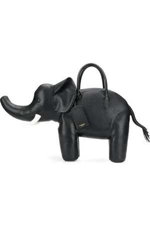 Thom Browne Sac cabas Elephant en cuir grain