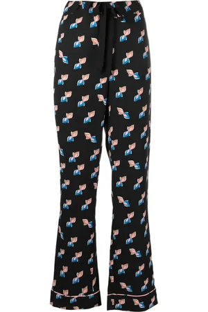 Diane von Furstenberg Pantalon Veronica à imprimé géométrique