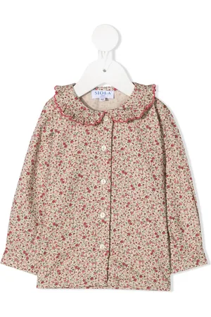 SIOLA T-shirt fleuri à manches longues