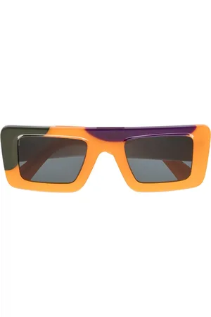 OFF-WHITE Lunettes de soleil Seattle à monture rectangulaire