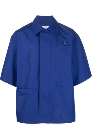 OFF-WHITE Chemise à logo brodé