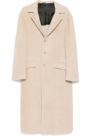 Kiton Manteau droit à simple boutonnage