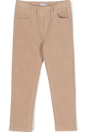 Il gufo Pantalon en velours à coupe skinny