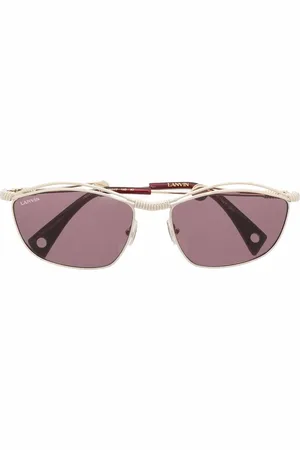 Lanvin Lunettes de soleil teintées à monture carrée