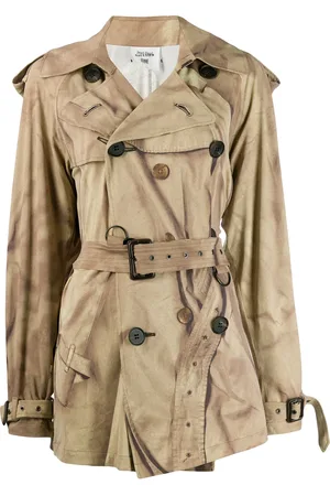 Jean Paul Gaultier Trench court à taille ceinturée