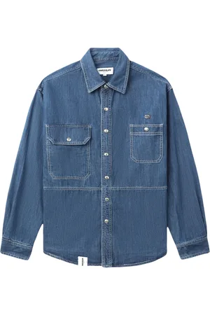 Chocoolate Chemise en jean à patch logo