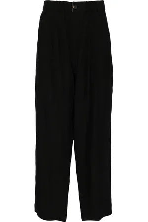 ZIGGY CHEN Pantalon ample en lin