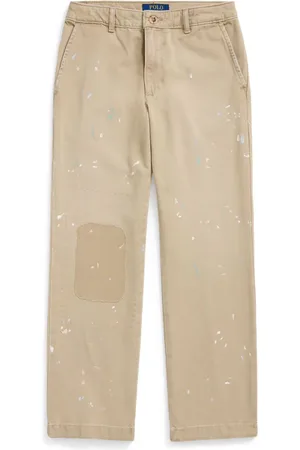 Ralph Lauren Pantalon ample à design patchwork