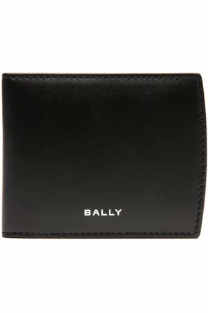 Bally Portefeuille pliant à logo imprimé
