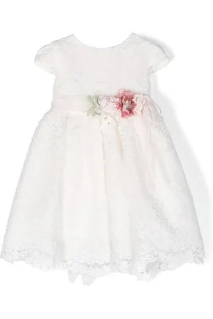 Mimilù Robe en tulle à fleurs brodées