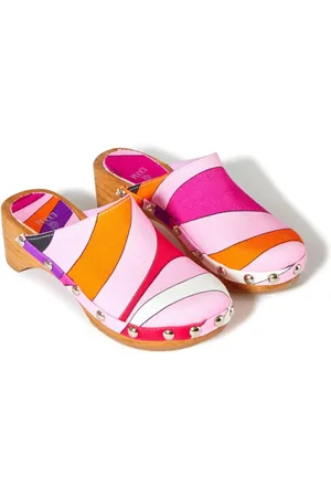 PUCCI Junior Sandales à imprimé Marmo