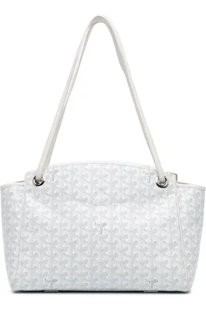 GOYARD Sac porté épaule Robaguette PM en toile Goyardine (2021)