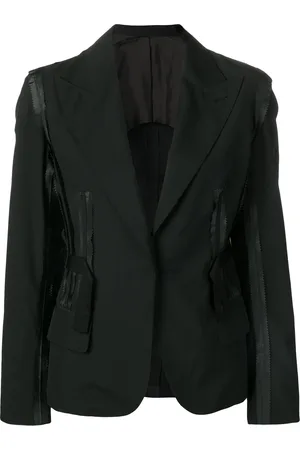 Jean Paul Gaultier Blazer à appliques festonnées