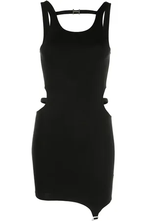 HELIOT EMIL Robe asymétrique à découpes