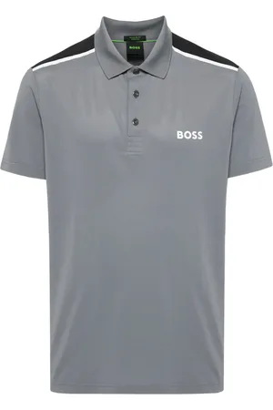HUGO BOSS Polo à logo imprimé