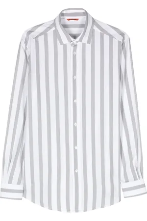 BARENA Chemise en coton à rayures
