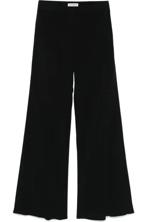 ALBERTO BIANI Pantalon palazzo en crêpe