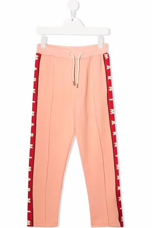 Marni Pantalon de jogging à logo imprimé