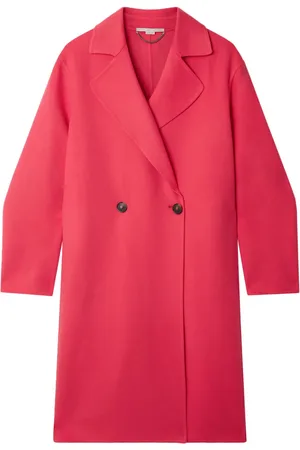 Stella McCartney Manteau en laine à boutonnière croisée